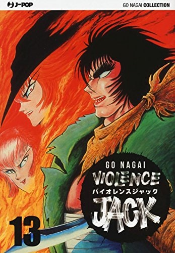 Copertina del manga Violence Jack vol. 13, edizione italiana J-POP Edizioni di Go Nagai