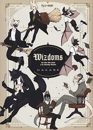 Copertina del manga Wizdoms, edizione italiana J-POP Edizioni di Nagabe
