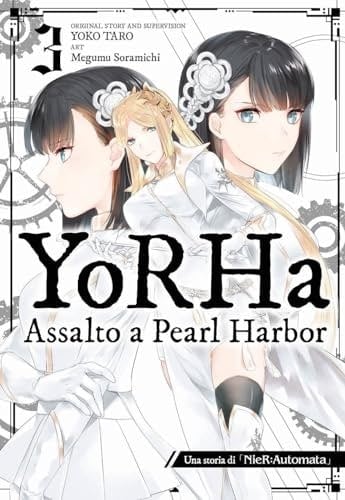 Copertina del manga Yorha: Assalto a Pearl Harbor vol. 3, edizione italiana J-POP Edizioni di Soramichi,Taro