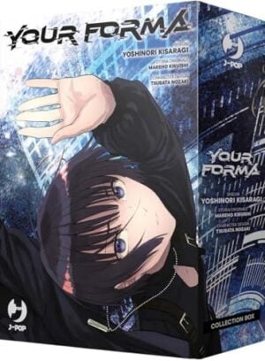 Copertina del manga Your Forma Box vol 1-3, edizione italiana J-POP Edizioni di Mareho Kikuishi, Y. Kisaragi