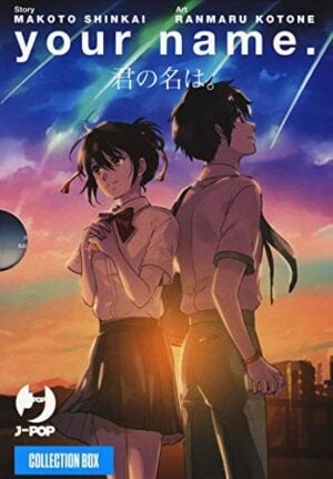 Copertina del manga Your Name Manga Box (1-3), edizione italiana J-POP Edizioni di Makoto Shinkai