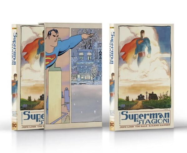 Copertina del fumetto Dc Absolute Superman - Stagioni, edizione italiana Panini Comics / DC / Marvel / Disney di Tim Sale & Jeph Loeb Copertina del fumetto Dc Absolute Superman - Stagioni, edizione italiana Panini Comics / DC / Marvel / Disney di Tim Sale & Jeph Loeb