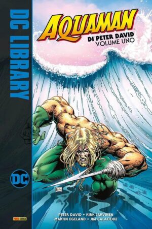 Copertina del fumetto Aquaman di Peter David vol.1, edizione italiana Panini Comics / DC / Marvel / Disney di Peter David & Aa.Vv.