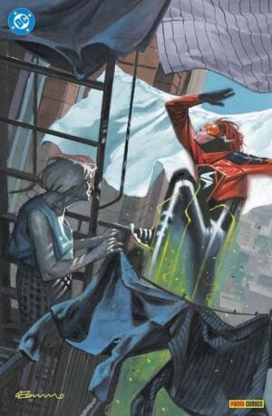 Copertina del fumetto Absolute Flash 1 Variant a, edizione italiana Panini Comics / DC / Marvel / Disney di Nick Robles, Jeff Lemire