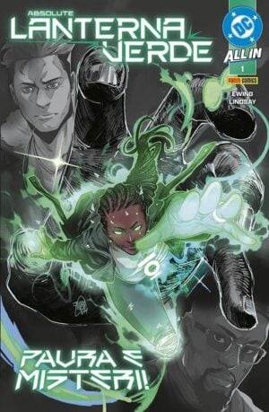 Copertina del fumetto Absolute Lanterna Verde vol. 1, edizione italiana Panini Comics / DC / Marvel / Disney di Jahnoy Lindsay, Al Ewing