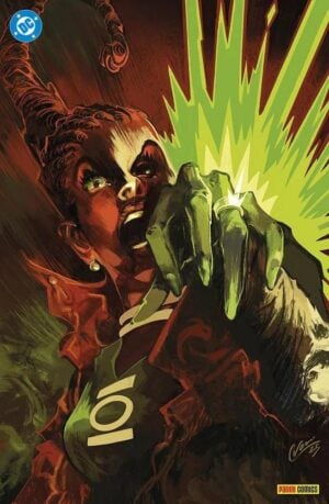 Copertina del fumetto Absolute Lanterna Verde 1 Variant a, edizione italiana Panini Comics / DC / Marvel / Disney di Jahnoy Lindsay, Al Ewing