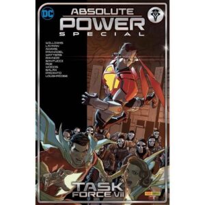 Copertina del fumetto Absolute Power Task Spec Force Vii, edizione italiana Panini Comics / DC / Marvel / Disney di Aa.Vv.