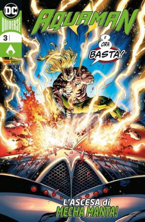 Copertina del fumetto Aquaman vol. 3, edizione italiana Panini Comics / DC / Marvel / Disney di Deconnick, Rocha