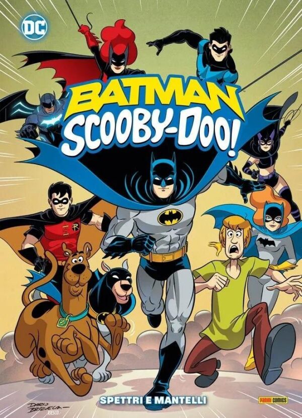 Copertina del fumetto Batman/Scooby-Doo vol. 1, edizione italiana Panini Comics / DC / Marvel / Disney di Aa.Vv. Copertina del fumetto Batman/Scooby-Doo vol. 1, edizione italiana Panini Comics / DC / Marvel / Disney di Aa.Vv.