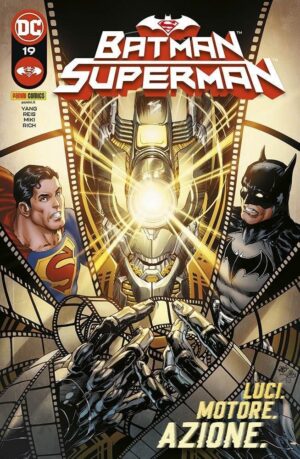 Copertina del fumetto Batman/Superman vol. 19, edizione italiana Panini Comics / DC / Marvel / Disney di Ivan Reis & Gene Luen Yang