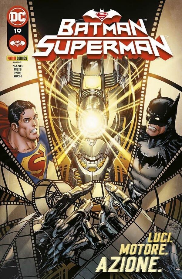 Copertina del fumetto Batman/Superman vol. 19, edizione italiana Panini Comics / DC / Marvel / Disney di Ivan Reis & Gene Luen Yang Copertina del fumetto Batman/Superman vol. 19, edizione italiana Panini Comics / DC / Marvel / Disney di Ivan Reis & Gene Luen Yang