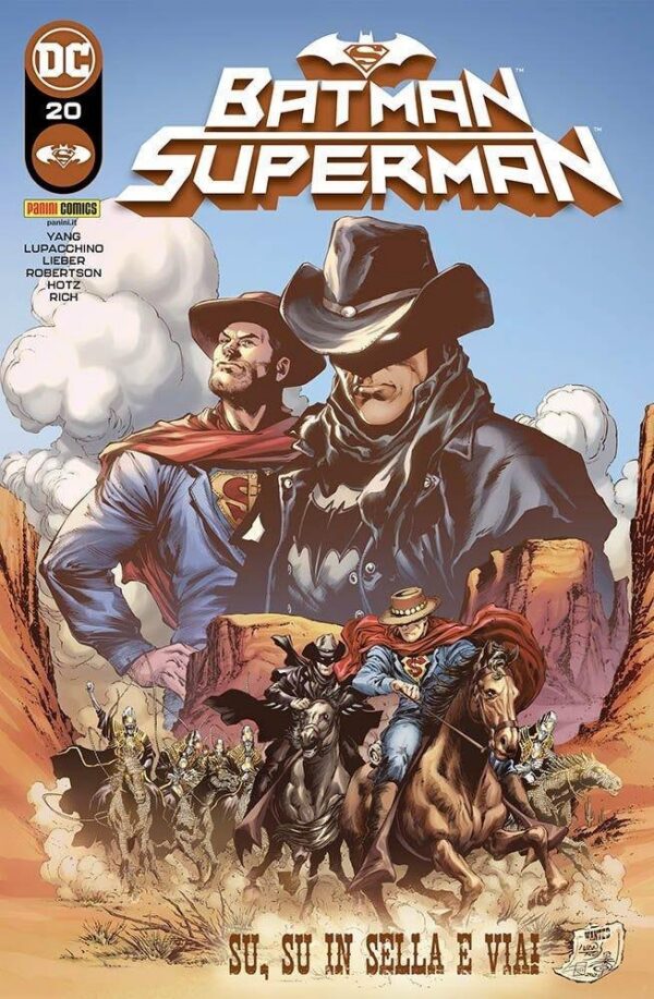Copertina del fumetto Batman/Superman vol. 20, edizione italiana Panini Comics / DC / Marvel / Disney di Aa.Vv. Copertina del fumetto Batman/Superman vol. 20, edizione italiana Panini Comics / DC / Marvel / Disney di Aa.Vv.