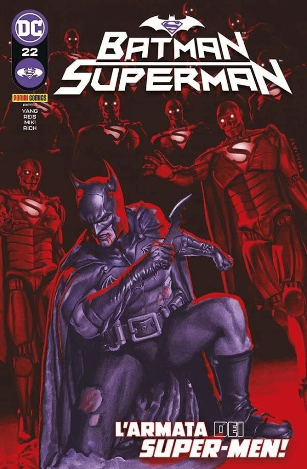 Copertina del fumetto Batman/Superman vol. 22, edizione italiana Panini Comics / DC / Marvel / Disney di Ivan Reis & Gene Luen Yang Copertina del fumetto Batman/Superman vol. 22, edizione italiana Panini Comics / DC / Marvel / Disney di Ivan Reis & Gene Luen Yang