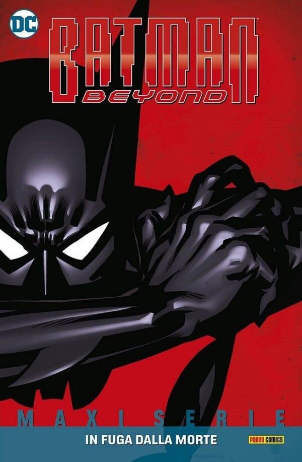Copertina del fumetto Batman Beyond 1 - in Fuga Dalla Mor, edizione italiana Panini Comics / DC / Marvel / Disney di Jurgens, Sook & Chang Copertina del fumetto Batman Beyond 1 - in Fuga Dalla Mor, edizione italiana Panini Comics / DC / Marvel / Disney di Jurgens, Sook & Chang