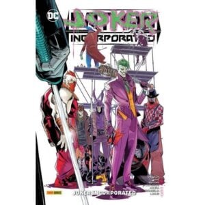 Copertina del fumetto Batman Incorporated 2 Joker Incorpo, edizione italiana Panini Comics / DC / Marvel / Disney di Lafuente, Brisson & Aa.Vv.