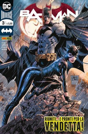 Copertina del fumetto Batman vol. 3, edizione italiana Panini Comics / DC / Marvel / Disney di King, Daniel, Mann