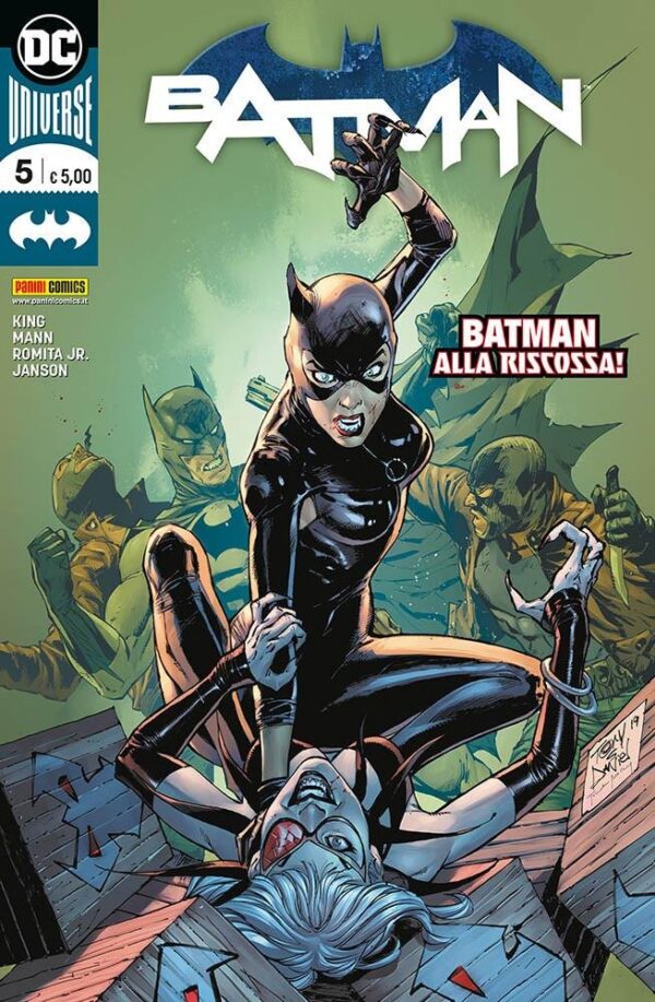 Copertina del fumetto Batman vol. 5, edizione italiana Panini Comics / DC / Marvel / Disney di Aa.Vv.
