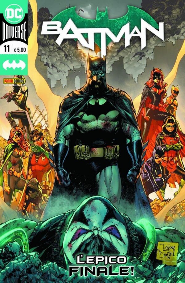 Copertina del fumetto Batman vol. 11, edizione italiana Panini Comics / DC / Marvel / Disney di Tom King & Mikel JaníN