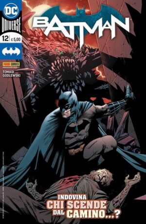 Copertina del fumetto Batman vol. 12, edizione italiana Panini Comics / DC / Marvel / Disney di Peter Tomasi & Scott Godlewski