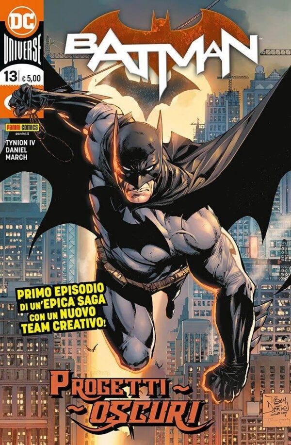 Copertina del fumetto Batman vol. 13, edizione italiana Panini Comics / DC / Marvel / Disney di Aa.Vv.