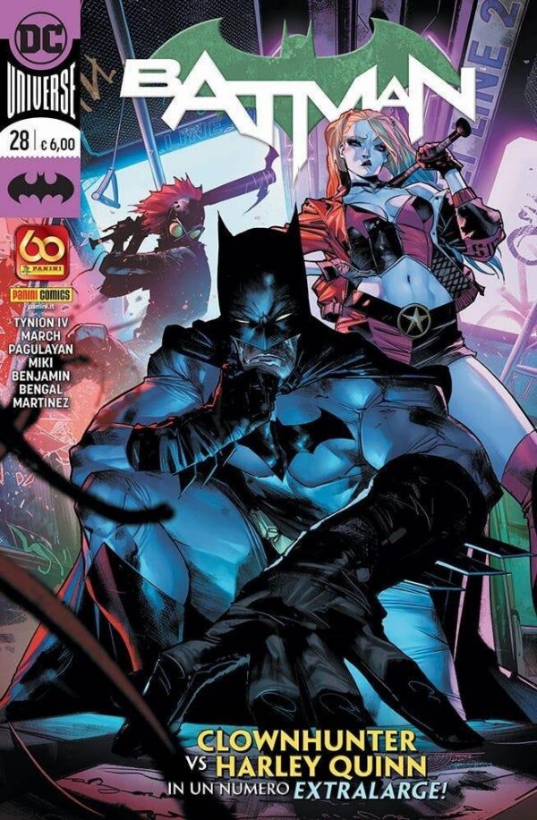 Copertina del fumetto Batman vol. 28, edizione italiana Panini Comics / DC / Marvel / Disney di Aa.Vv.