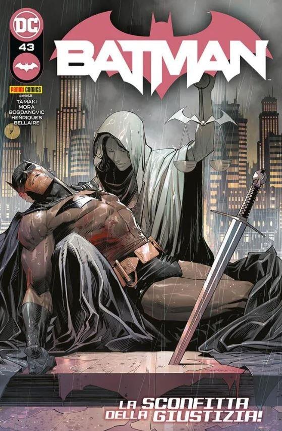 Copertina del fumetto Batman vol. 43, edizione italiana Panini Comics / DC / Marvel / Disney di Aa.Vv.