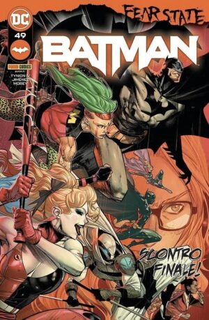 Copertina del fumetto Batman vol. 49, edizione italiana Panini Comics / DC / Marvel / Disney di Jorge Jiménez, James Tynion Iv