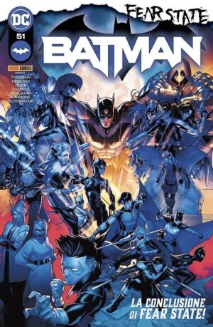 Copertina del fumetto Batman vol. 51, edizione italiana Panini Comics / DC / Marvel / Disney di Aa.Vv.