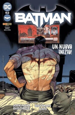Copertina del fumetto Batman vol. 52, edizione italiana Panini Comics / DC / Marvel / Disney di Aa.Vv.
