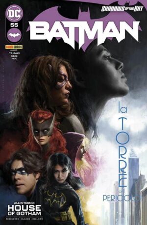 Copertina del fumetto Batman vol. 55, edizione italiana Panini Comics / DC / Marvel / Disney di Aa.Vv.