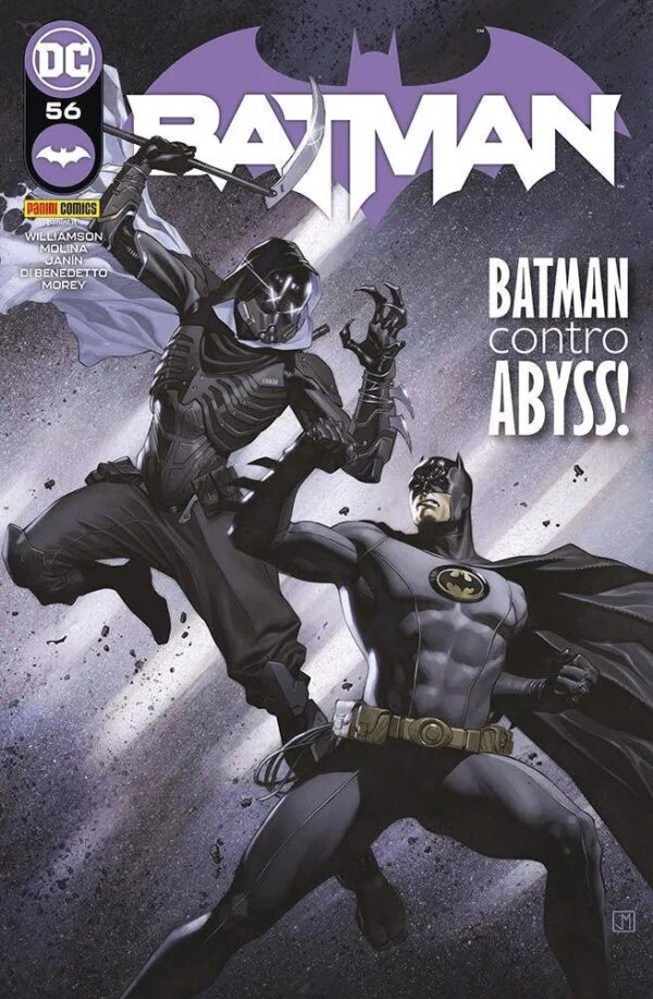 Copertina del fumetto Batman vol. 56, edizione italiana Panini Comics / DC / Marvel / Disney di Aa.Vv.