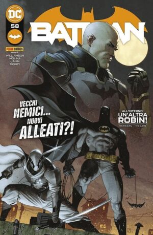 Copertina del fumetto Batman vol. 58, edizione italiana Panini Comics / DC / Marvel / Disney di Aa.Vv.