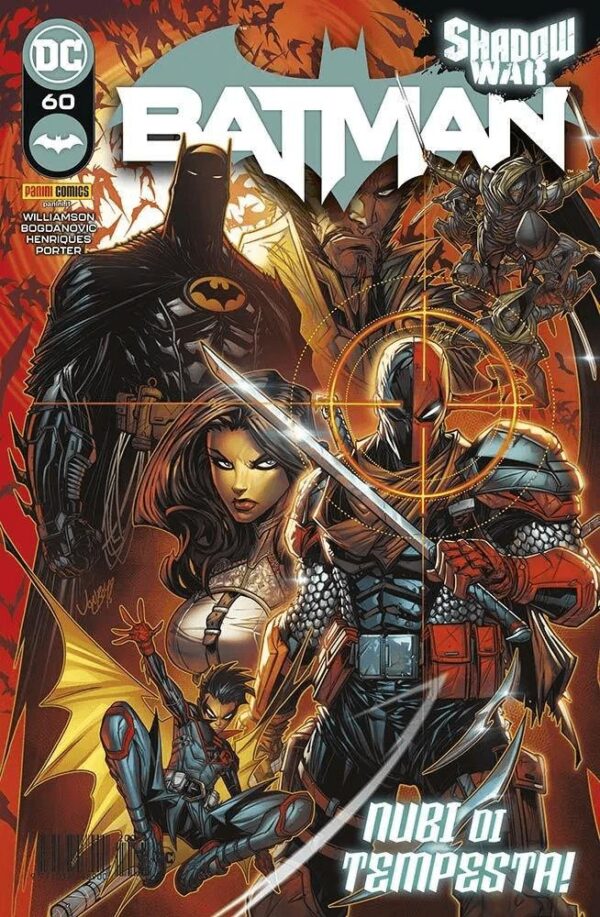 Copertina del fumetto Batman vol. 60, edizione italiana Panini Comics / DC / Marvel / Disney di Aa.Vv.