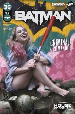 Copertina del fumetto Batman vol. 63, edizione italiana Panini Comics / DC / Marvel / Disney di Aa.Vv.