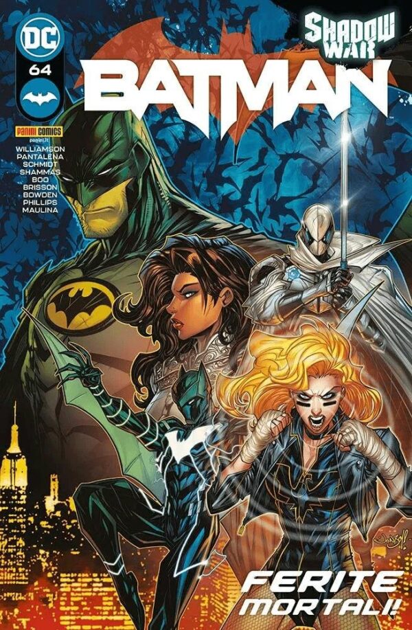 Copertina del fumetto Batman vol. 64, edizione italiana Panini Comics / DC / Marvel / Disney di Aa.Vv.
