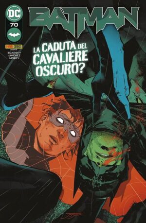 Copertina del fumetto Batman vol. 70, edizione italiana Panini Comics / DC / Marvel / Disney di Chip Zdarsky & Jorge Jiménez