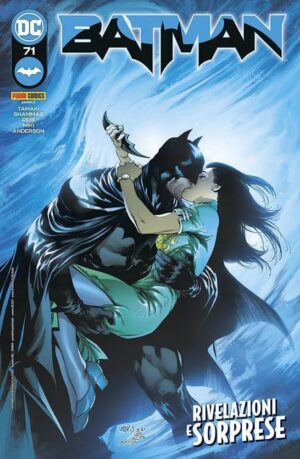 Copertina del fumetto Batman vol. 71, edizione italiana Panini Comics / DC / Marvel / Disney di Tamaki, Shammas & Reis