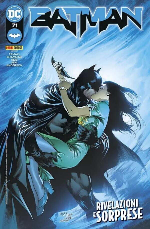 Copertina del fumetto Batman vol. 71, edizione italiana Panini Comics / DC / Marvel / Disney di Tamaki, Shammas & Reis Copertina del fumetto Batman vol. 71, edizione italiana Panini Comics / DC / Marvel / Disney di Tamaki, Shammas & Reis
