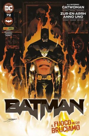 Copertina del fumetto Batman vol. 72, edizione italiana Panini Comics / DC / Marvel / Disney di Zdarsky, Jimenez & Morey