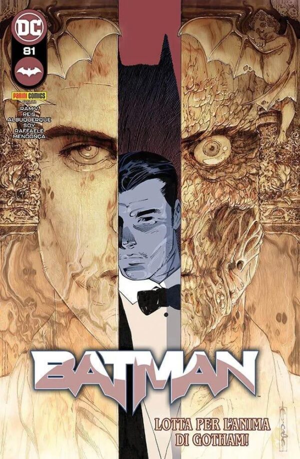 Copertina del fumetto Batman vol. 81, edizione italiana Panini Comics / DC / Marvel / Disney di Ram V, Reis, Soy & Aa.Vv.