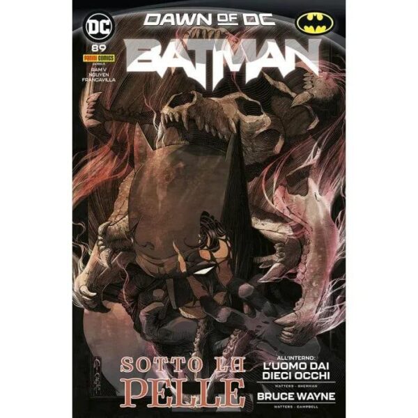 Copertina del fumetto Batman vol. 89, edizione italiana Panini Comics / DC / Marvel / Disney di Francavilla & Aa.Vv. Copertina del fumetto Batman vol. 89, edizione italiana Panini Comics / DC / Marvel / Disney di Francavilla & Aa.Vv.