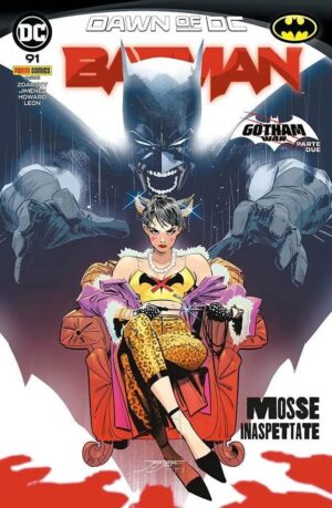 Copertina del fumetto Batman vol. 91, edizione italiana Panini Comics / DC / Marvel / Disney di Zdarsky, Leon, Howard & Aa.Vv.