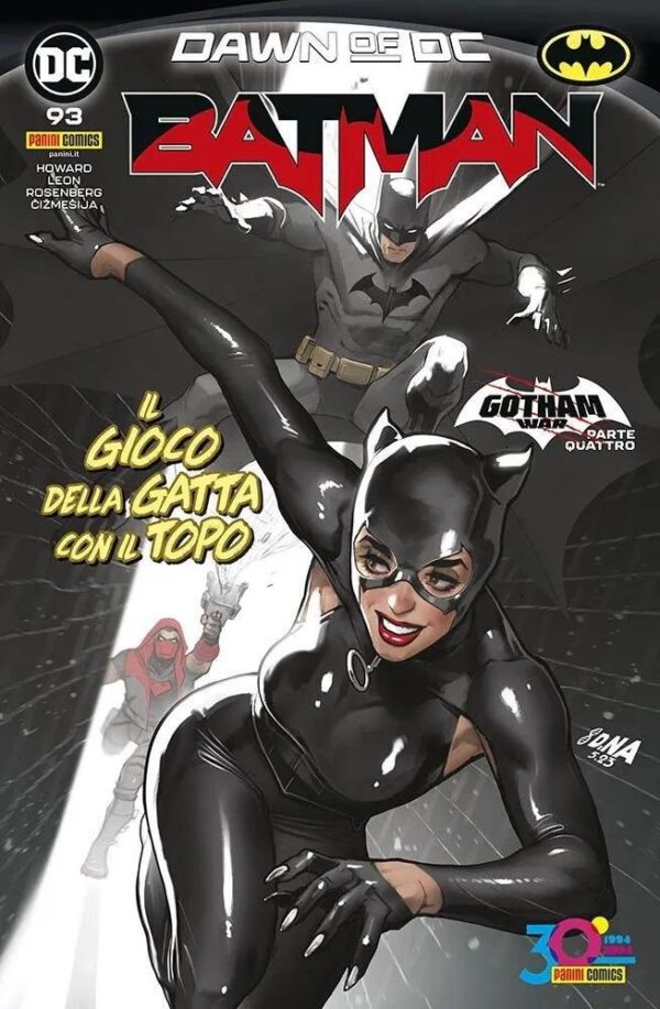 Copertina del fumetto Batman vol. 93, edizione italiana Panini Comics / DC / Marvel / Disney di Leon,Cizmesija & Aa.Vv. Copertina del fumetto Batman vol. 93, edizione italiana Panini Comics / DC / Marvel / Disney di Leon,Cizmesija & Aa.Vv.