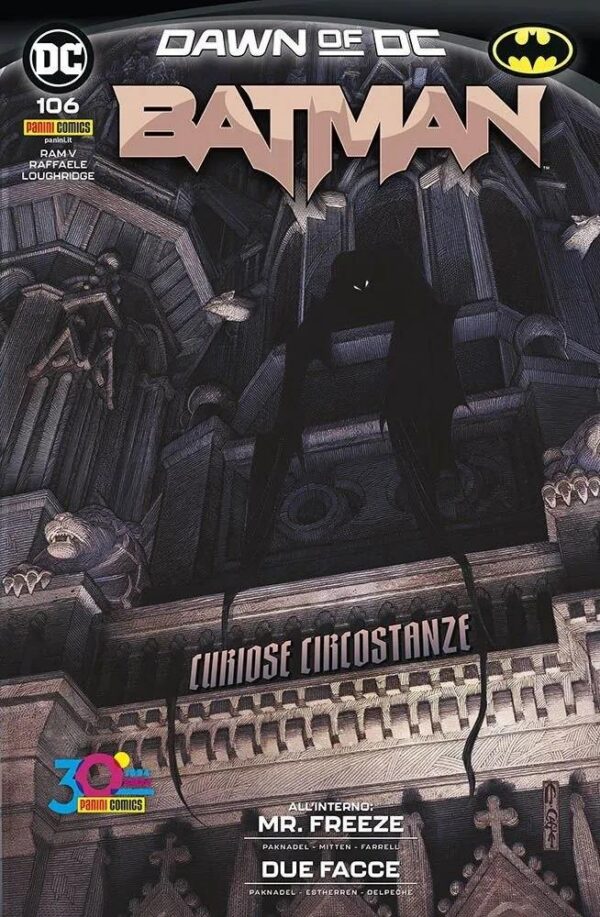 Copertina del fumetto Batman vol. 106, edizione italiana Panini Comics / DC / Marvel / Disney di Aa.Vv. Copertina del fumetto Batman vol. 106, edizione italiana Panini Comics / DC / Marvel / Disney di Aa.Vv.