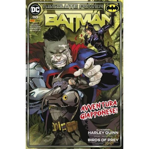 Copertina del fumetto Batman vol. 110, edizione italiana Panini Comics / DC / Marvel / Disney di Aa.Vv. Copertina del fumetto Batman vol. 110, edizione italiana Panini Comics / DC / Marvel / Disney di Aa.Vv.