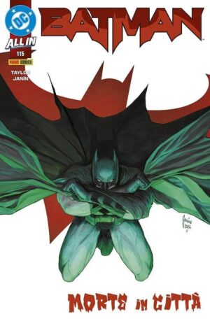 Copertina del fumetto Batman vol. 115, edizione italiana Panini Comics / DC / Marvel / Disney di Aa.Vv.