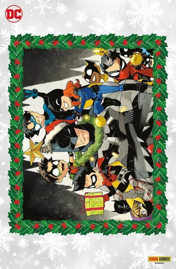Copertina del fumetto Batman 85 Variant Xmas 2023, edizione italiana Panini Comics / DC / Marvel / Disney di Reis, Ram V, Pansica & Aa.Vv.