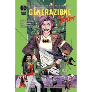 Copertina del fumetto Cavaliere Bianco Generazione Joker, edizione italiana Panini Comics / DC / Marvel / Disney di Mccormack, Andolfo & Aa.Vv.