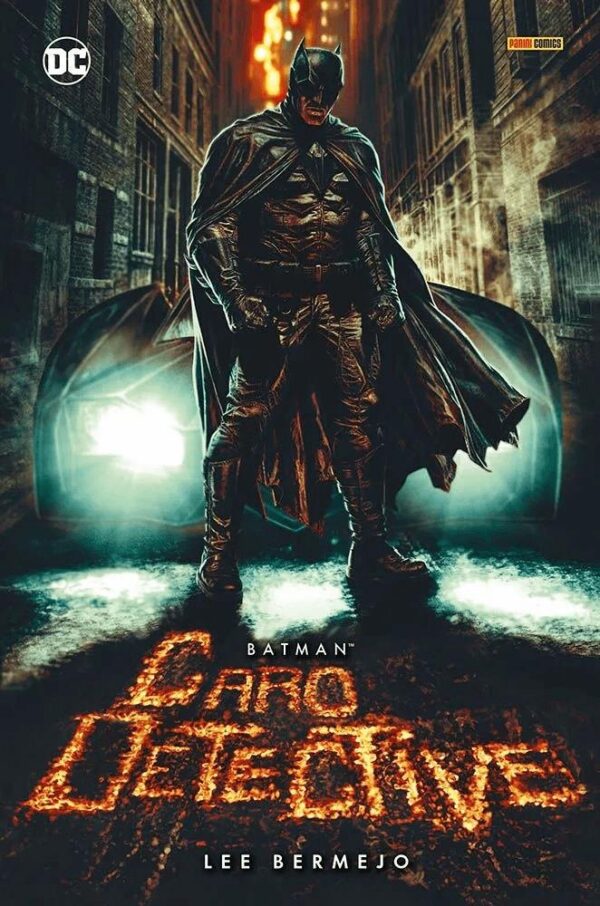 Copertina del fumetto Batman Caro Detective, edizione italiana Panini Comics / DC / Marvel / Disney di Lee Bermejo Copertina del fumetto Batman Caro Detective, edizione italiana Panini Comics / DC / Marvel / Disney di Lee Bermejo