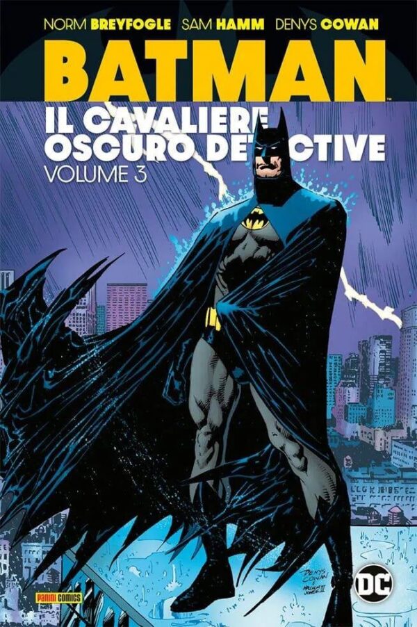 Copertina del fumetto Batman Cavaliere Oscuro Detective vol. 3, edizione italiana Panini Comics / DC / Marvel / Disney di Breyfogle, Hamm & Cowan Copertina del fumetto Batman Cavaliere Oscuro Detective vol. 3, edizione italiana Panini Comics / DC / Marvel / Disney di Breyfogle, Hamm & Cowan